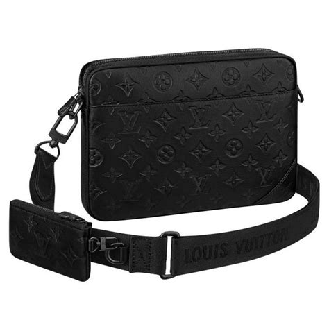 louis vuitton bag men black|More.